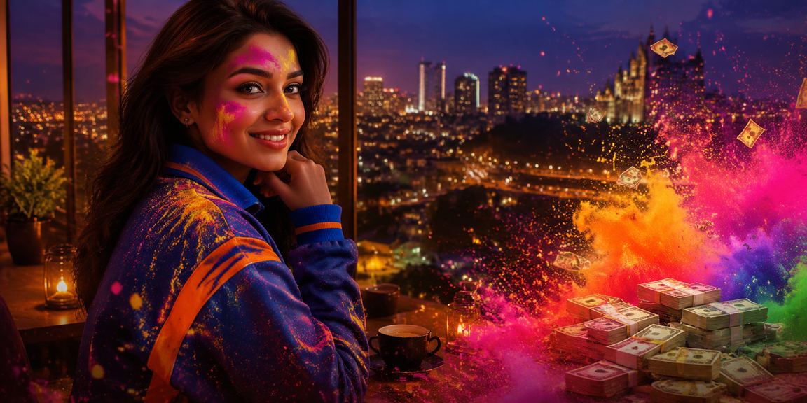 Pune city cricket betting during Holi festival